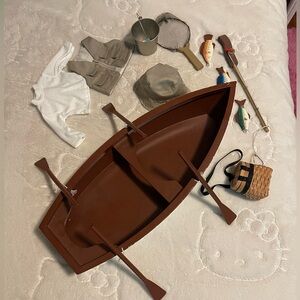 The Queen’s Treasure (American Girl) Fishing Boat with Accessories